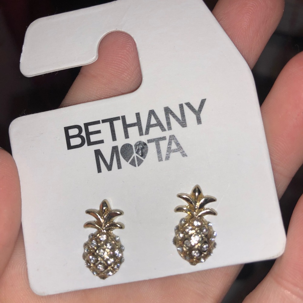 Pineapple earrings